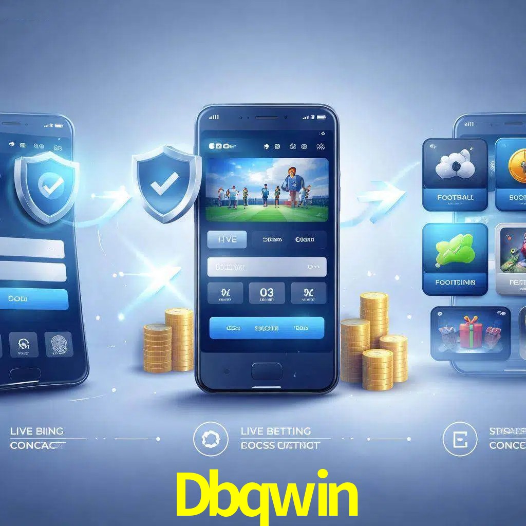 Pasos de acceso a la app Dbqwin en pantalla de teléfono móvil